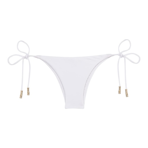 Vix Tie Side Bikini Bottom in Nude Tan NWT - Picture 2 of 6